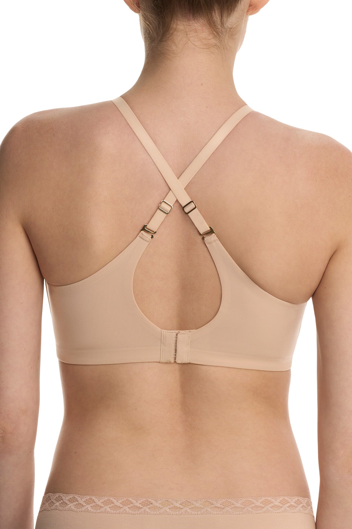 Cloud Comfort Convertible Back Smoothing Wireless Bra Lt Mocha