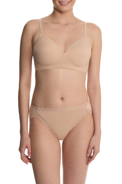 Cloud Comfort Convertible Back Smoothing Wireless Bra Lt Mocha