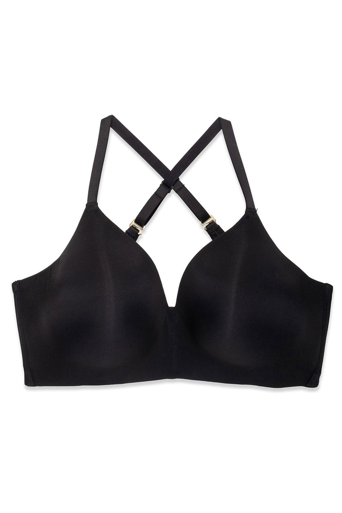 Cloud Comfort Convertible Back Smoothing Wireless Bra Black