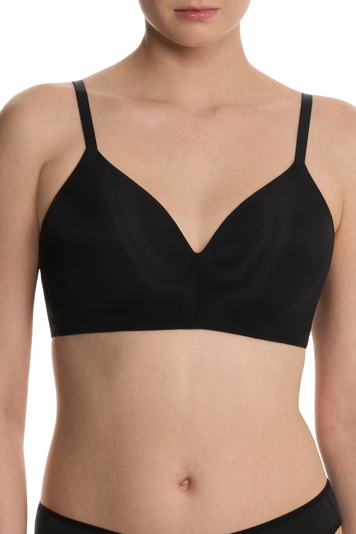 Cloud Comfort Convertible Back Smoothing Wireless Bra Black