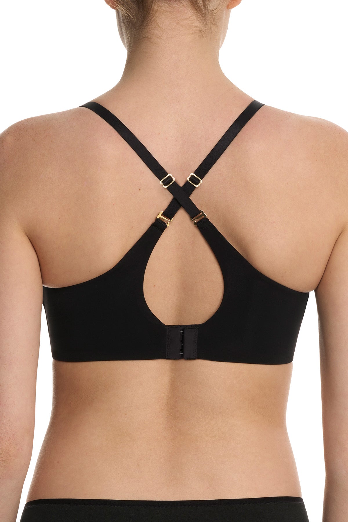 Cloud Comfort Convertible Back Smoothing Wireless Bra Black