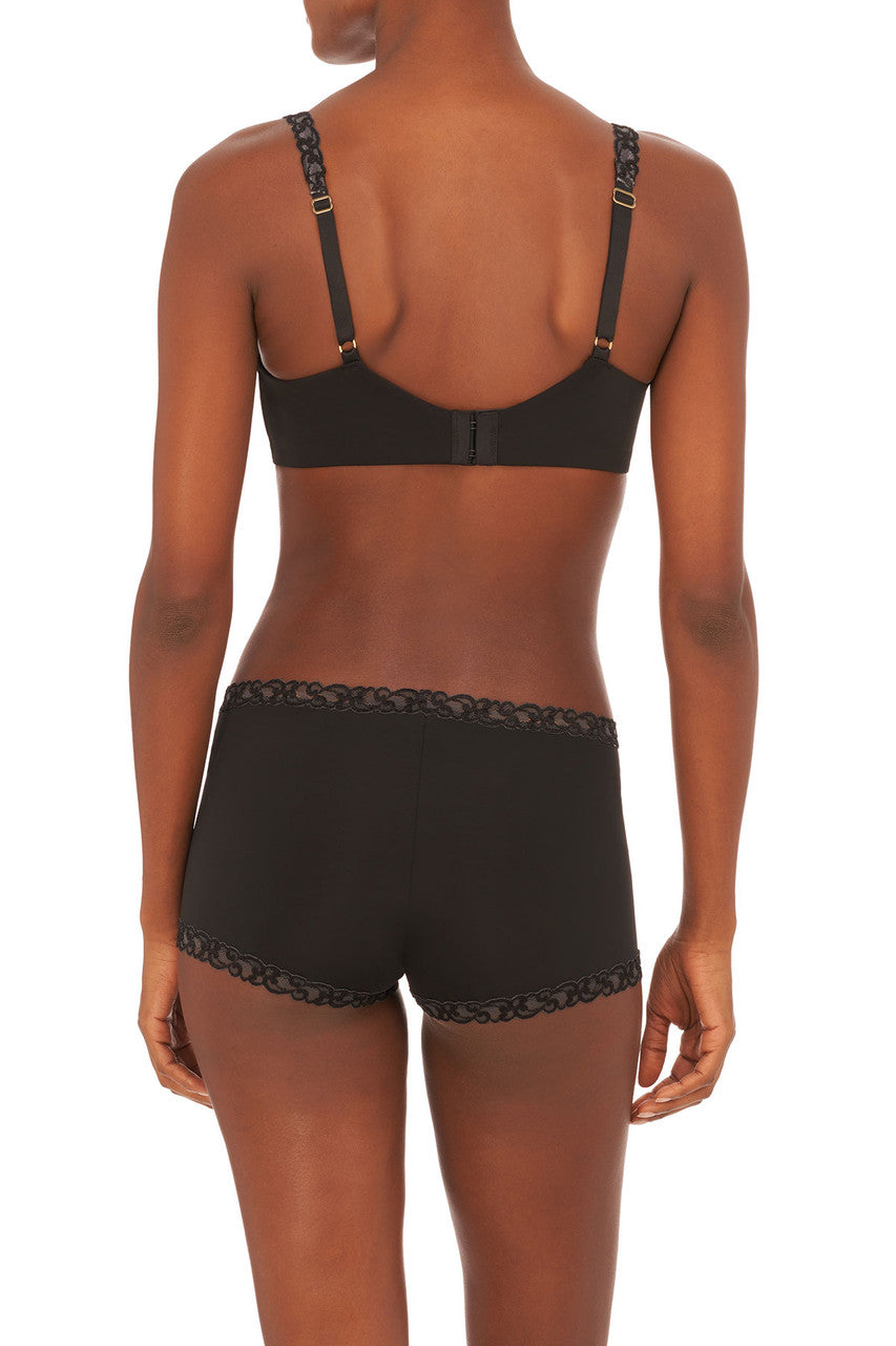 Buy Pure Luxe Wireless Contour Bra in Black Online Black