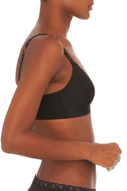 Buy Pure Luxe Wireless Contour Bra in Black Online Black