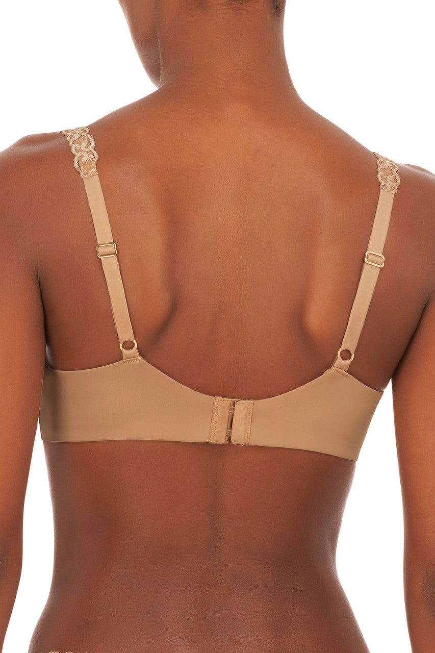 Buy Pure Luxe Wireless Contour Bra in Café Online Café