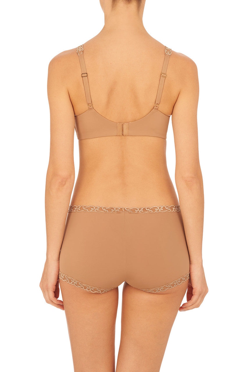 Buy Pure Luxe Wireless Contour Bra in Café Online Café
