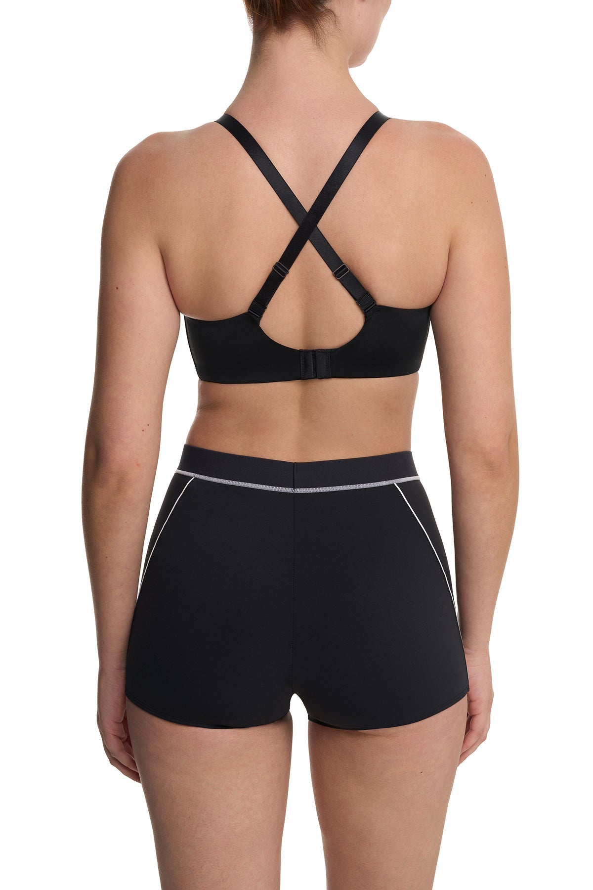 Elevate Convertible Wireless Sports Bra Black