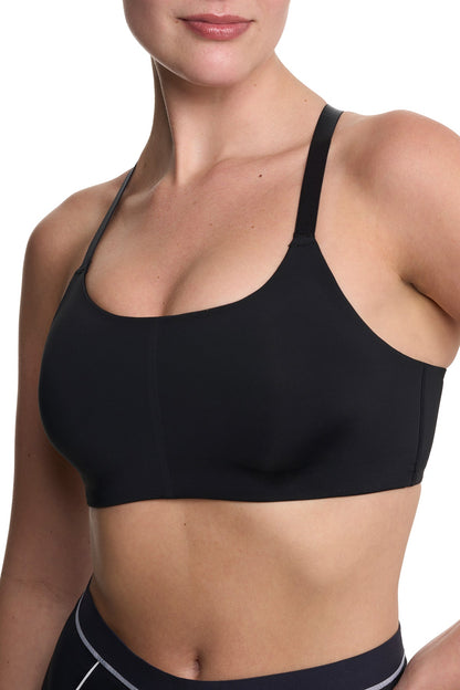 Elevate Convertible Wireless Sports Bra Black