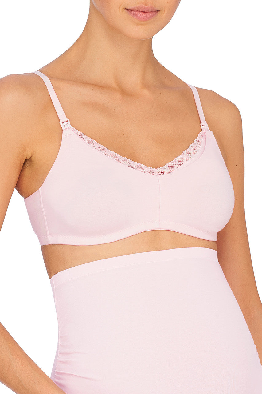 Buy Bliss Maternity Wireless Bra in Blushing Pink Online Blushing Pink