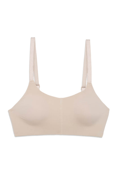 Elevate Convertible Wireless Sports Bra Driftwood
