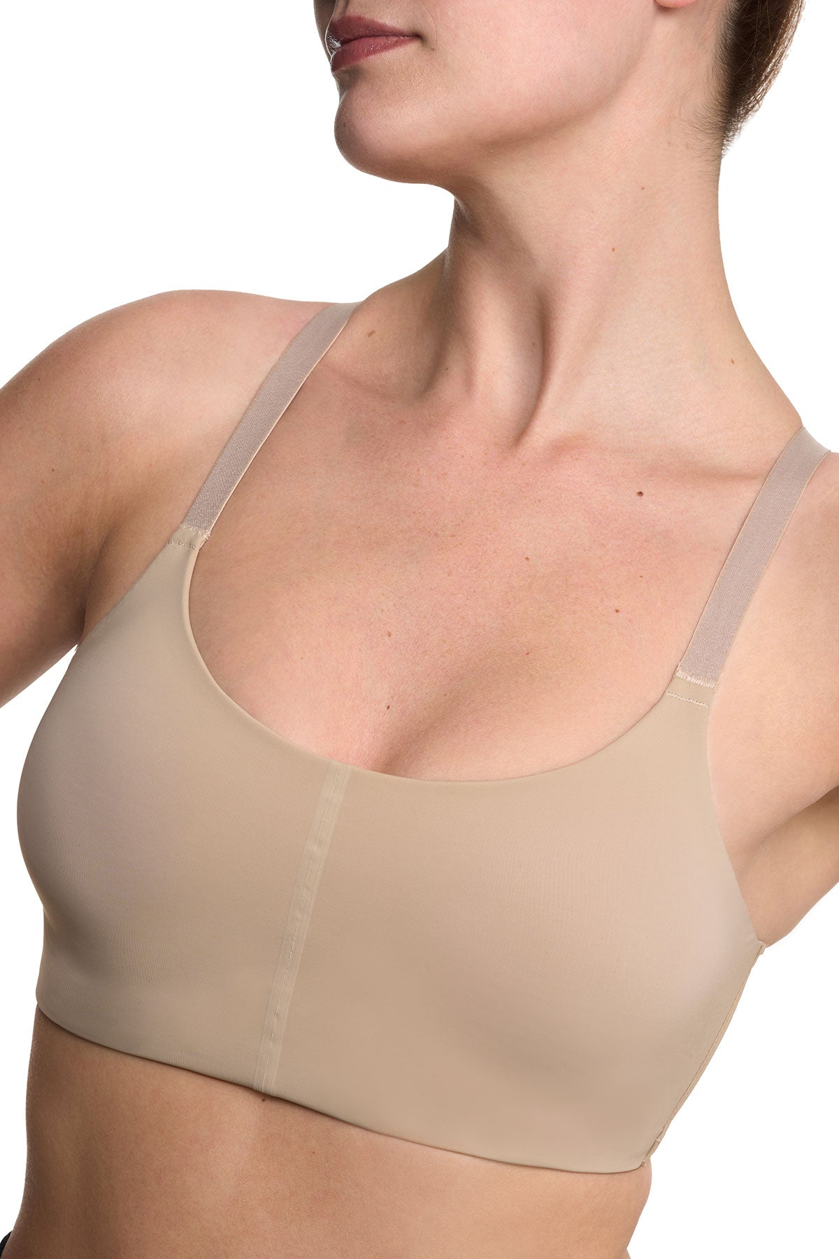 Elevate Convertible Wireless Sports Bra Driftwood