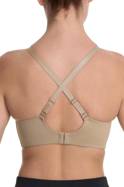 Elevate Convertible Wireless Sports Bra Driftwood