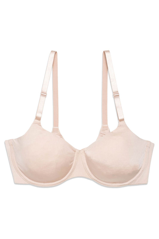 Liquid Smooth Shape Minimizer Bra Lt. Mocha