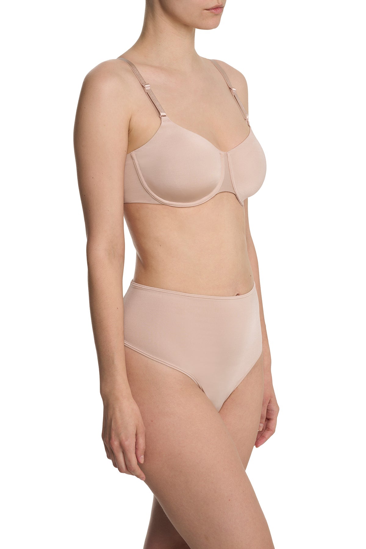 Liquid Smooth Shape Minimizer Bra Lt. Mocha