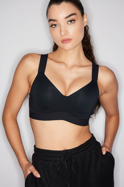 Dynamic Convertible Contour Sports Bra Black