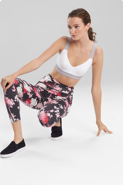 Dynamic Convertible Contour Sports Bra White/Lead