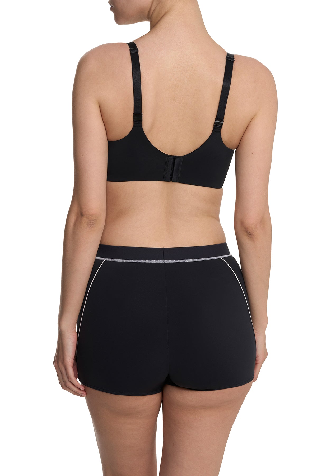 Elevate High Impact Convertible Sports Bra Black
