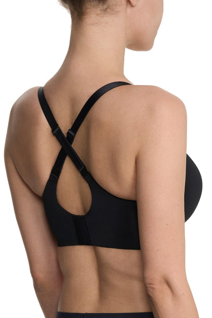 Elevate High Impact Convertible Sports Bra Black