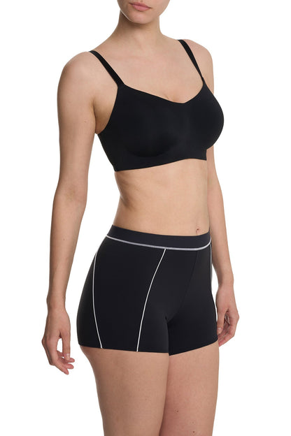 Elevate High Impact Convertible Sports Bra Black