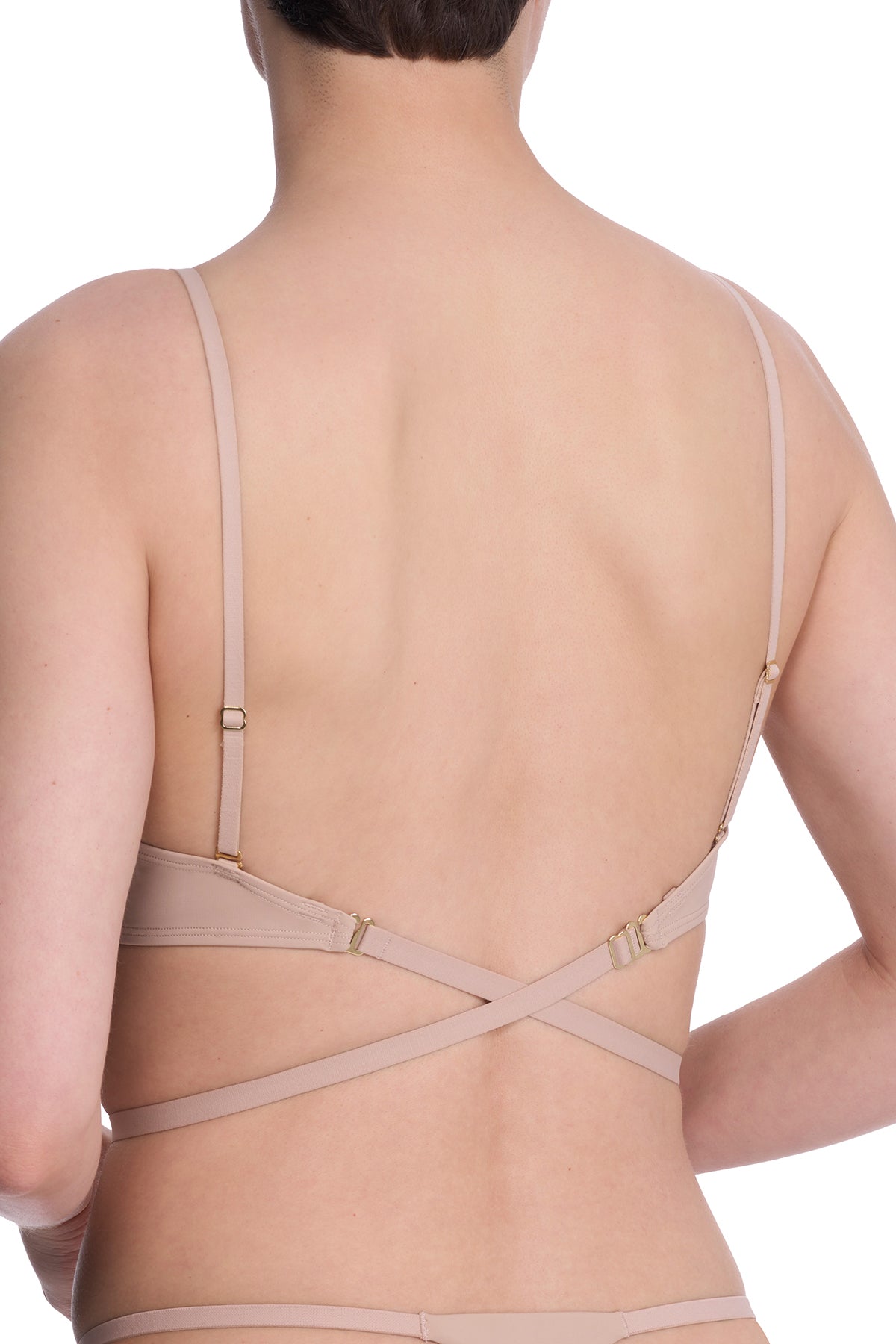 Verge Convertible Plunge T-Shirt Bra Café