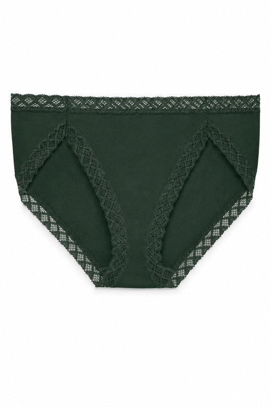 Bliss French Cut Brief Dk Forest