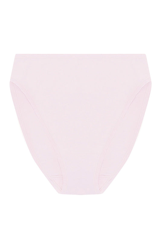 Bliss Bare Cotton High Cut Brief Misty Orchid