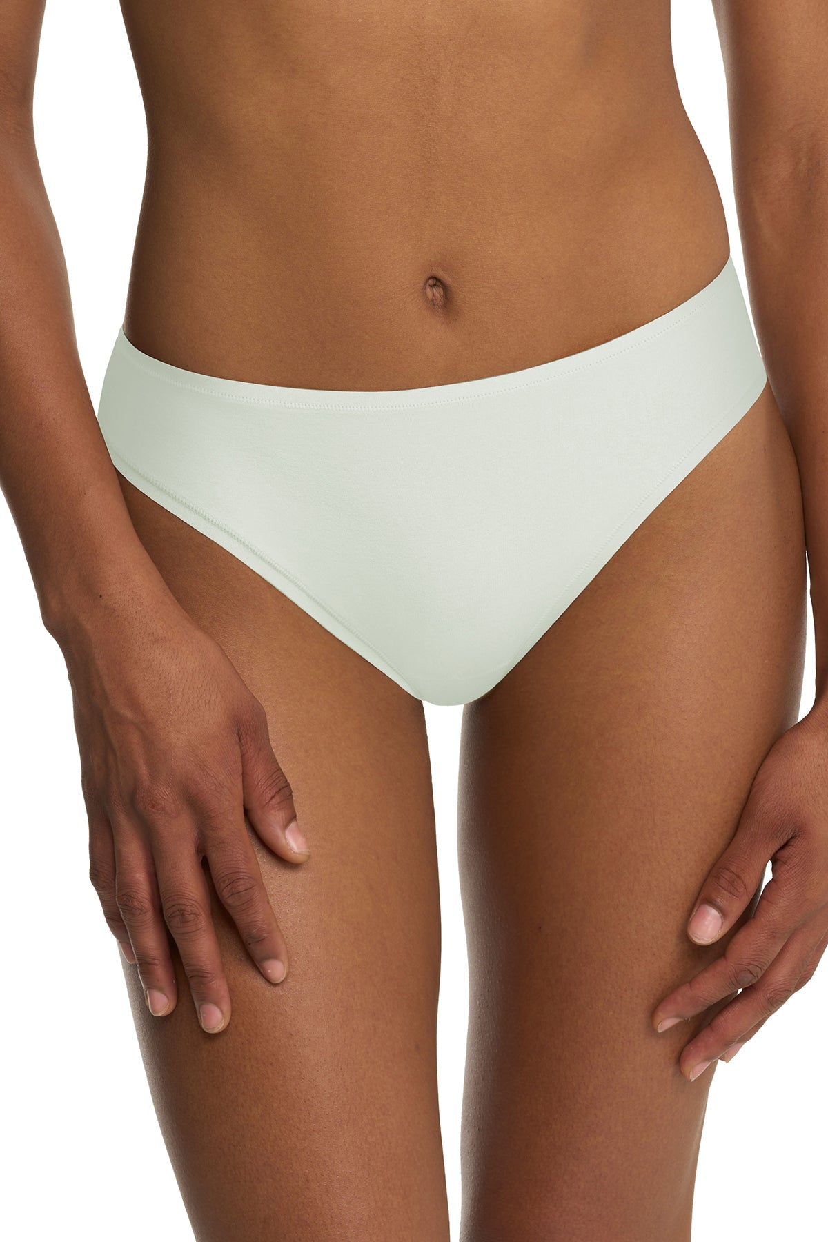 Bliss Bare Cotton Thong Iced Mint