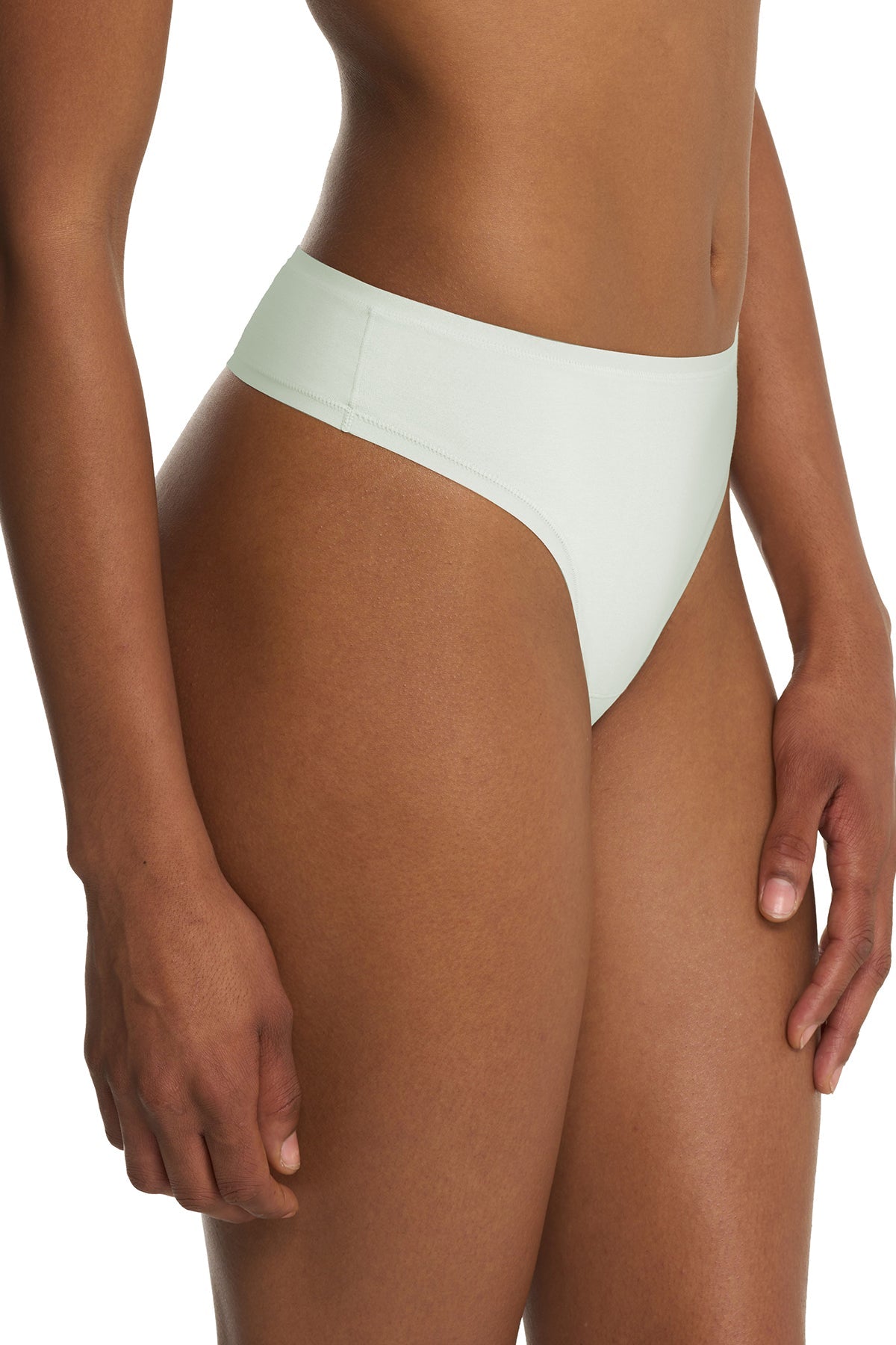 Bliss Bare Cotton Thong Iced Mint