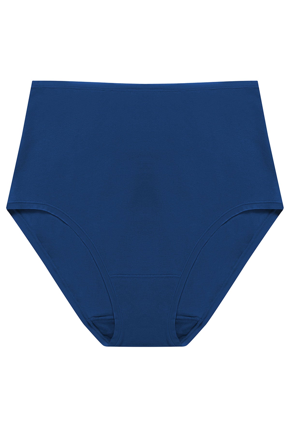 Bliss Bare Cotton High Waist Brief Dark Cobalt