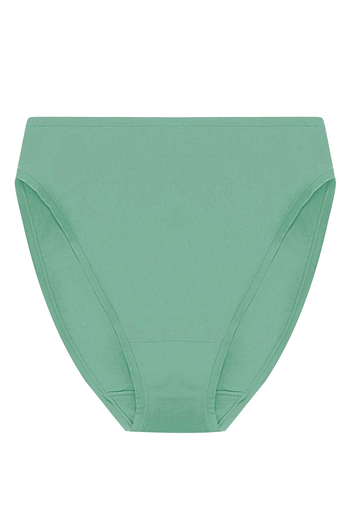 Bliss Bare Cotton High Cut Brief Frosty Spruce
