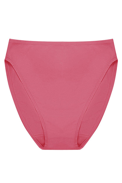 Bliss Bare Cotton High Cut Brief Vintage Cherry