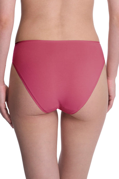 Bliss Bare Cotton High Cut Brief Vintage Cherry