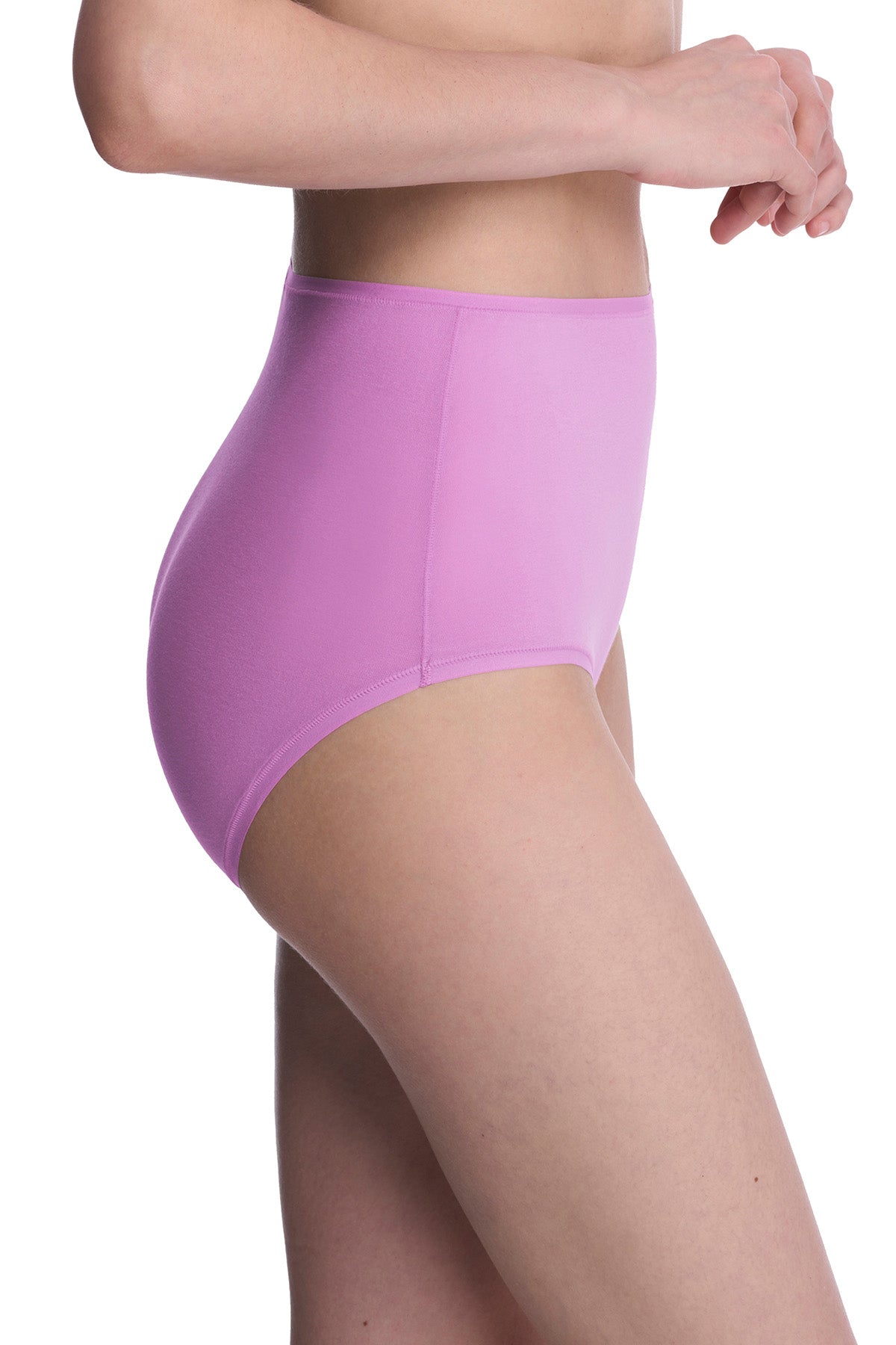 Bliss Bare Cotton High Waist Brief Wild Petal