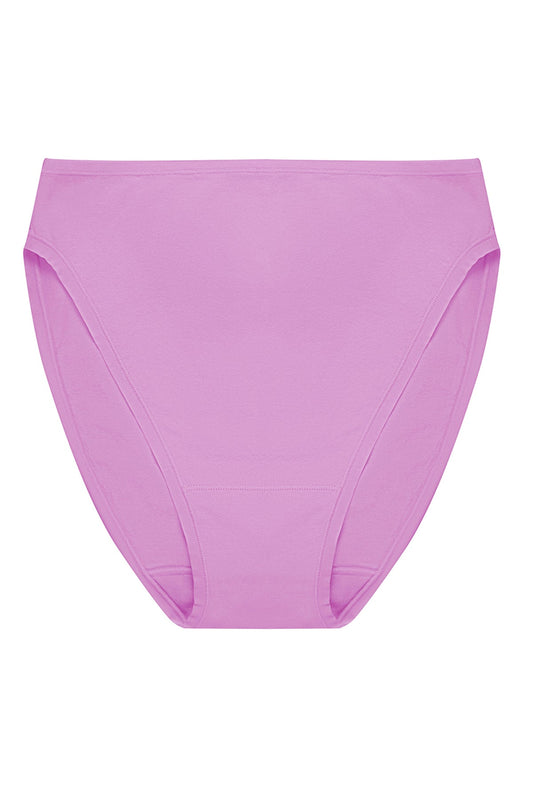 Bliss Bare Cotton High Cut Brief Wild Petal