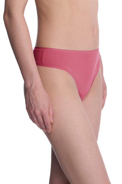 Bliss Bare Cotton Thong Vintage Cherry