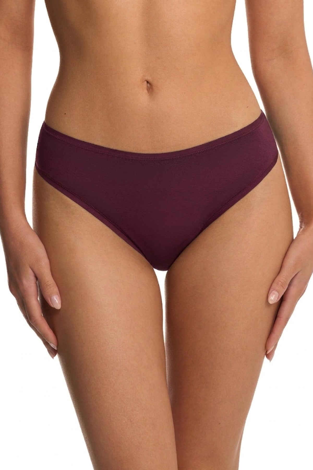 Bliss Bare Cotton Thong Pinot Noir