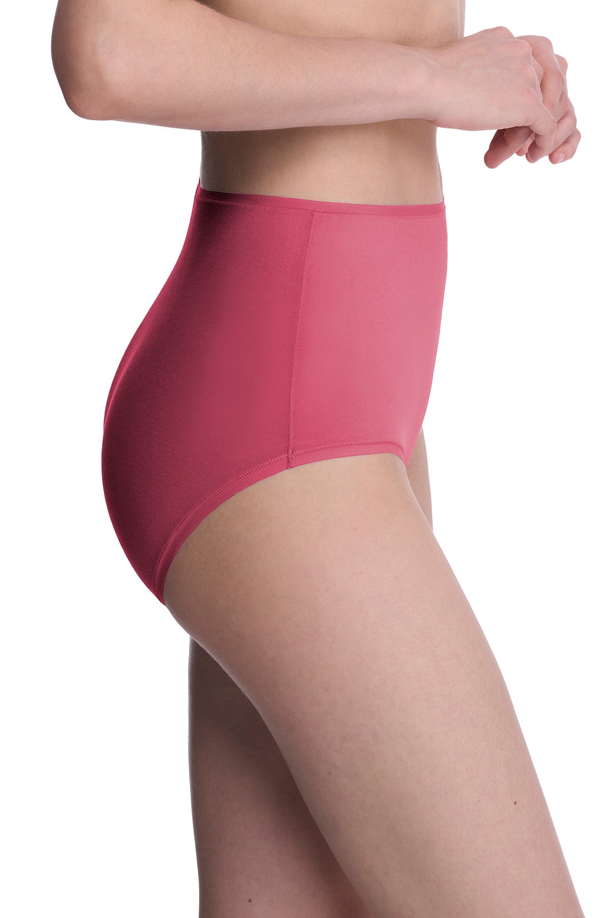 Bliss Bare Cotton High Waist Brief Vintage Cherry