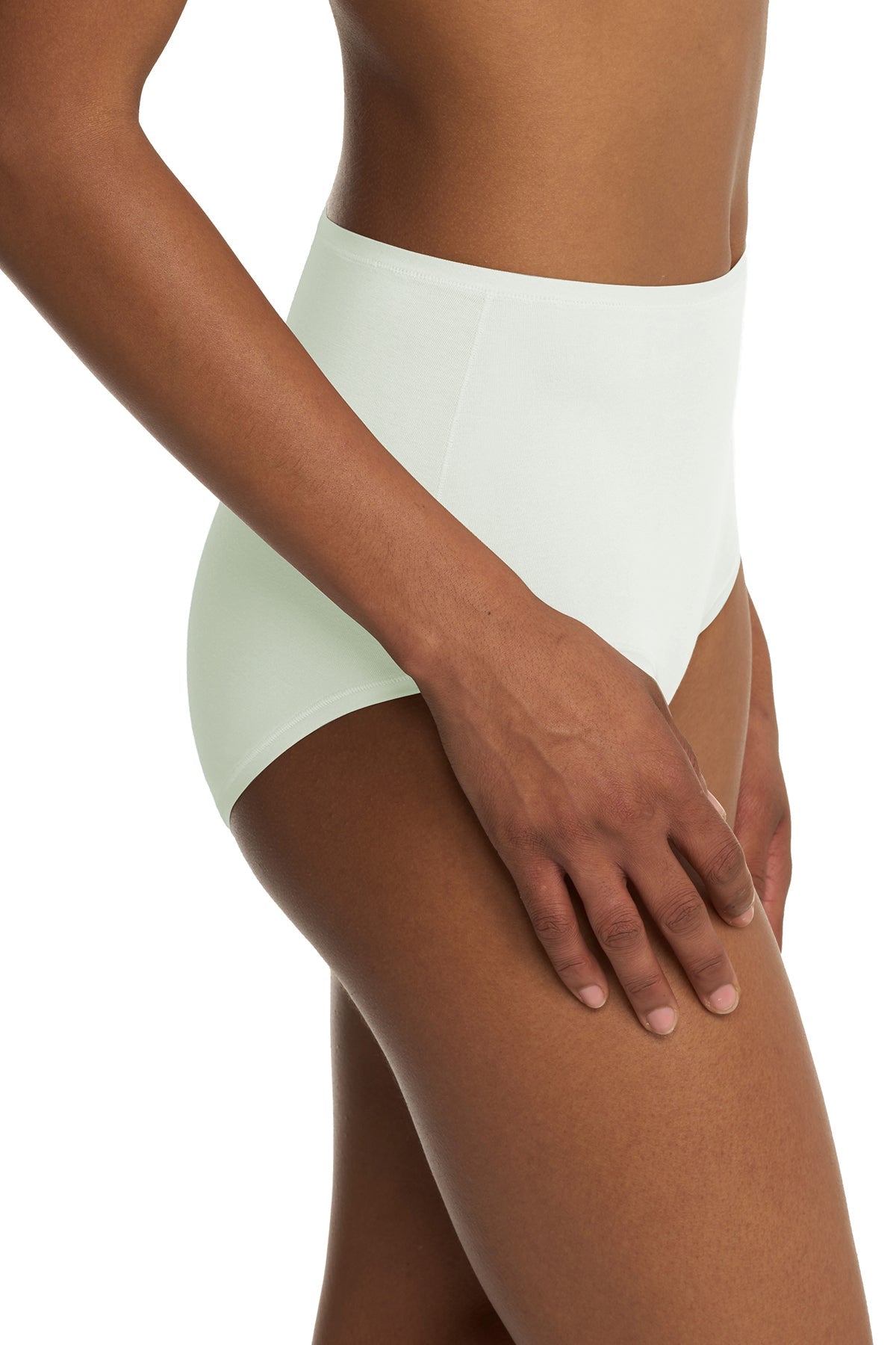 Bliss Bare Cotton High Waist Brief Iced Mint