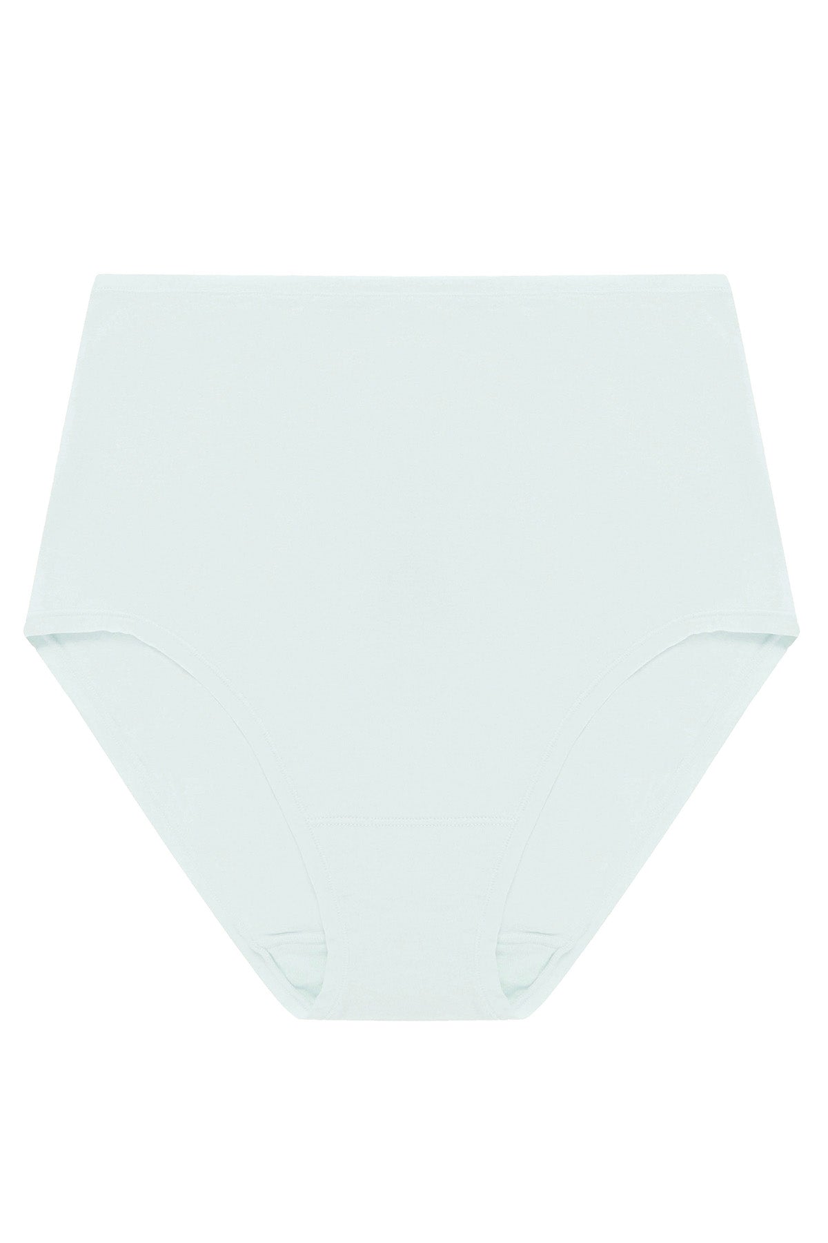 Bliss Bare Cotton High Waist Brief Sky Green