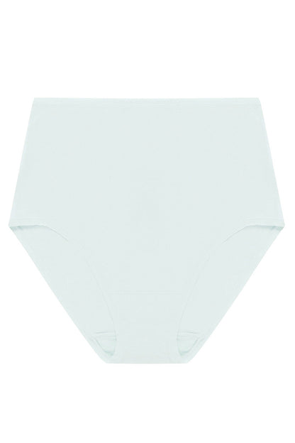 Bliss Bare Cotton High Waist Brief Sky Green