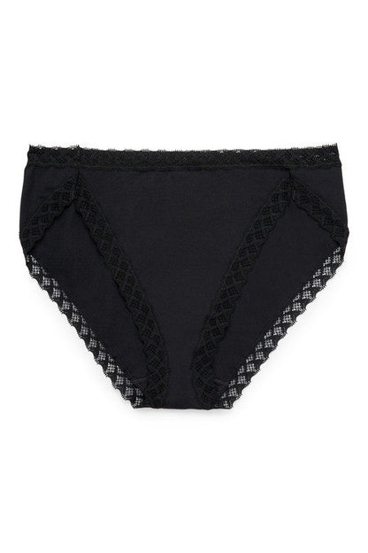 Buy Bliss French Cut Brief in Black Online Black