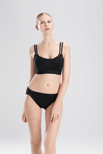 Buy Bliss French Cut Brief in Black Online Black