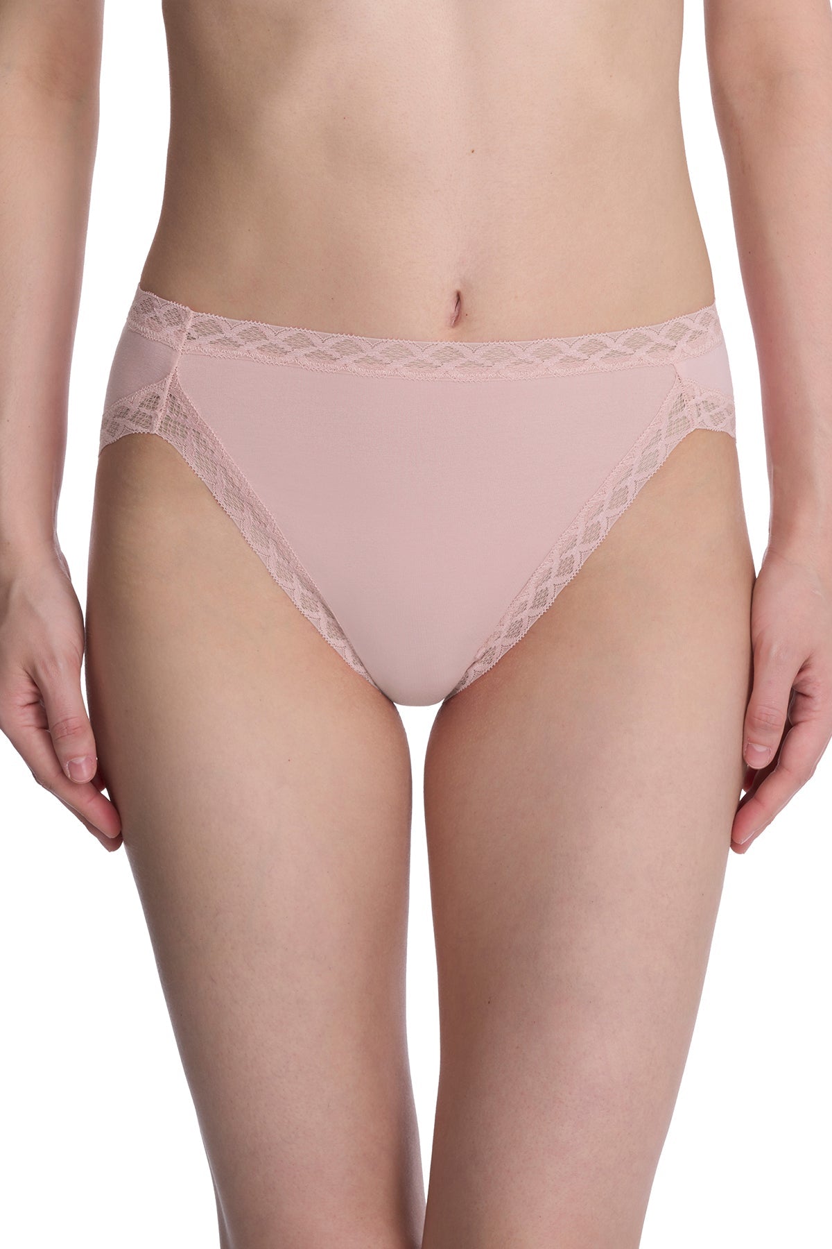 Bliss French Cut Brief Ivory Rose
