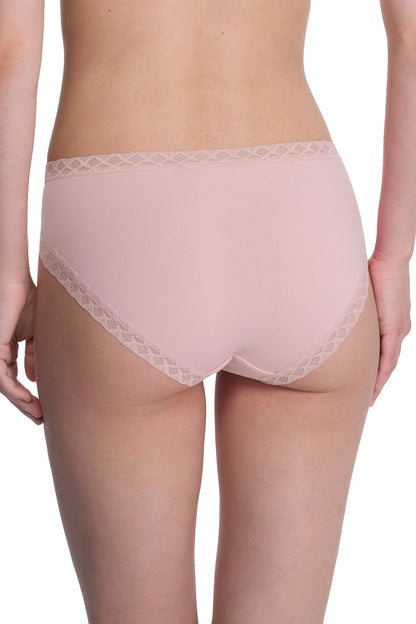 Bliss French Cut Brief Ivory Rose