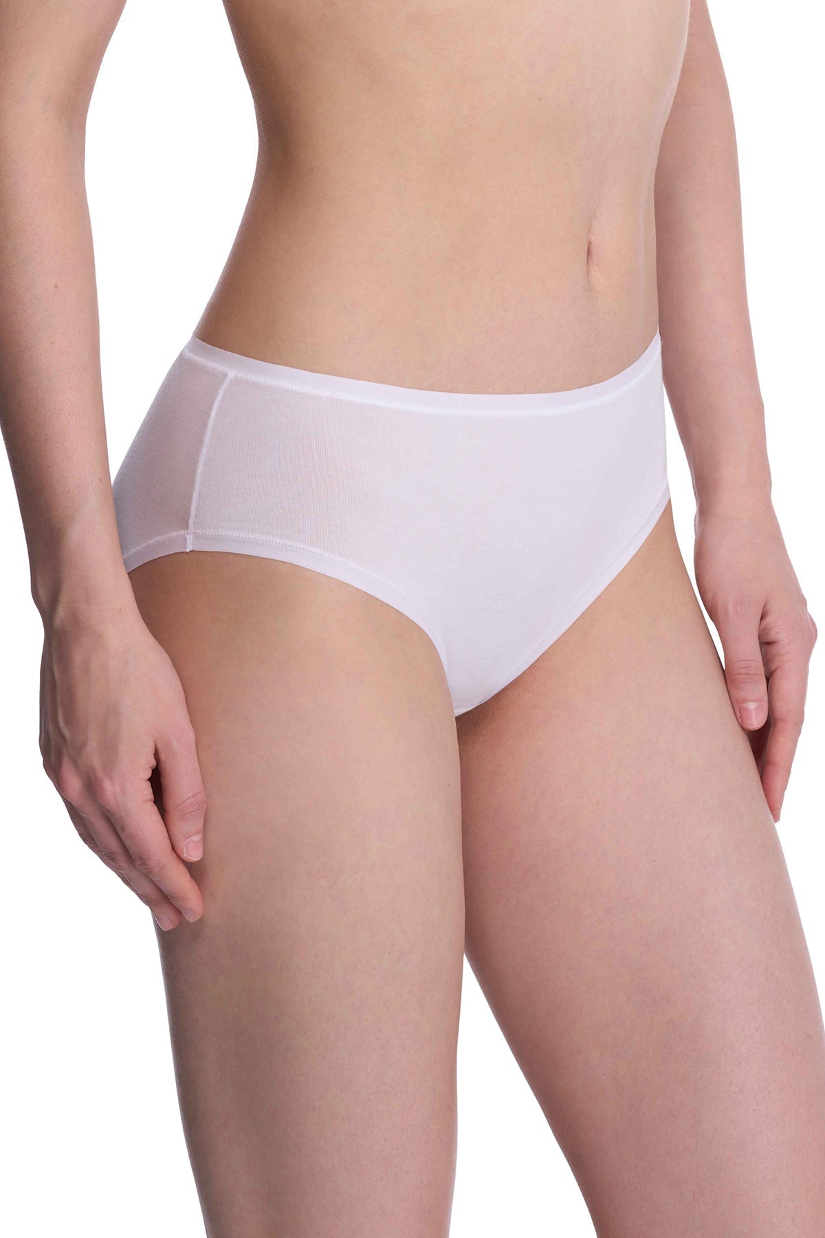 Bliss Bare Cotton Hipster White