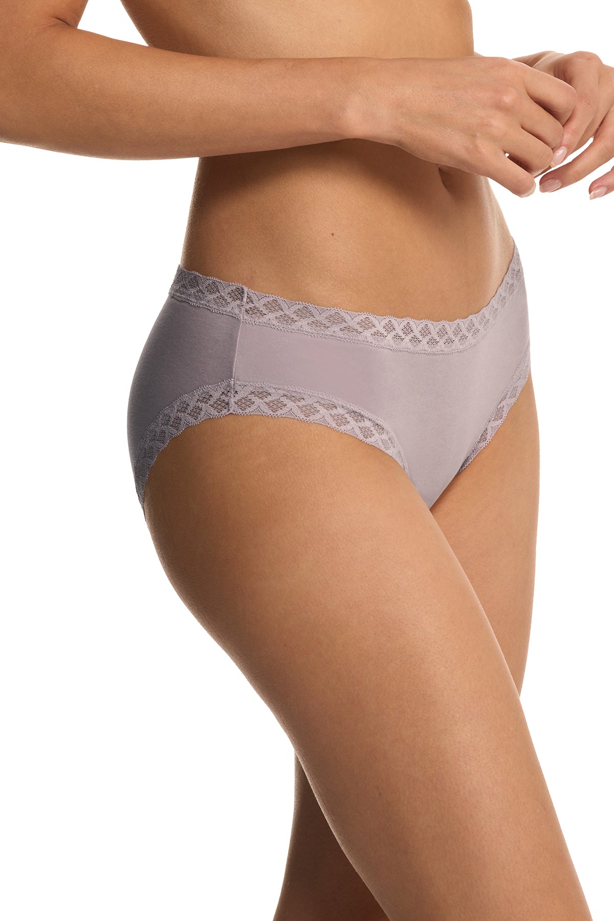 Bliss Girl Brief Silver Peony