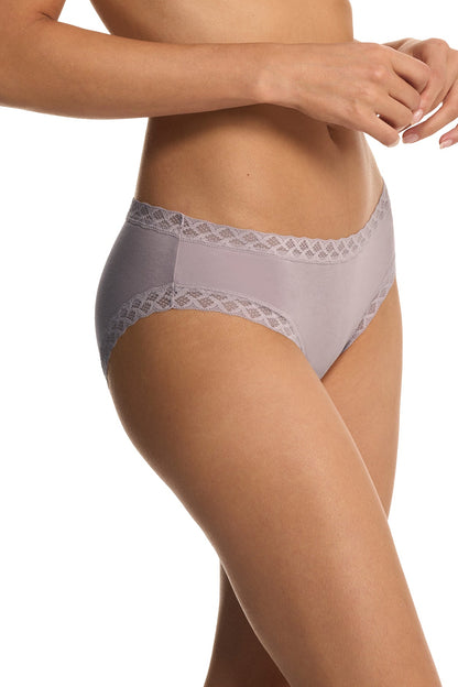 Bliss Girl Brief Silver Peony