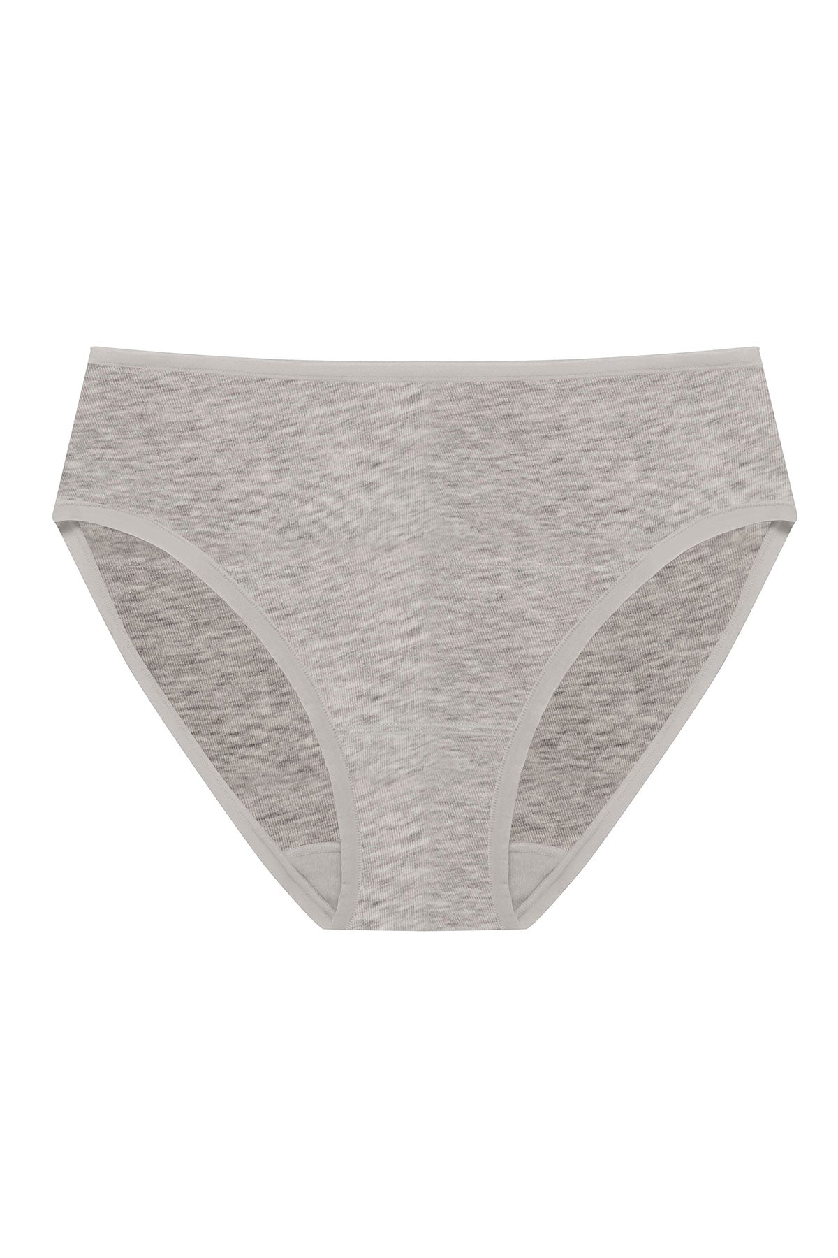 Bliss Bare Cotton Hipster Lt Grey Heather