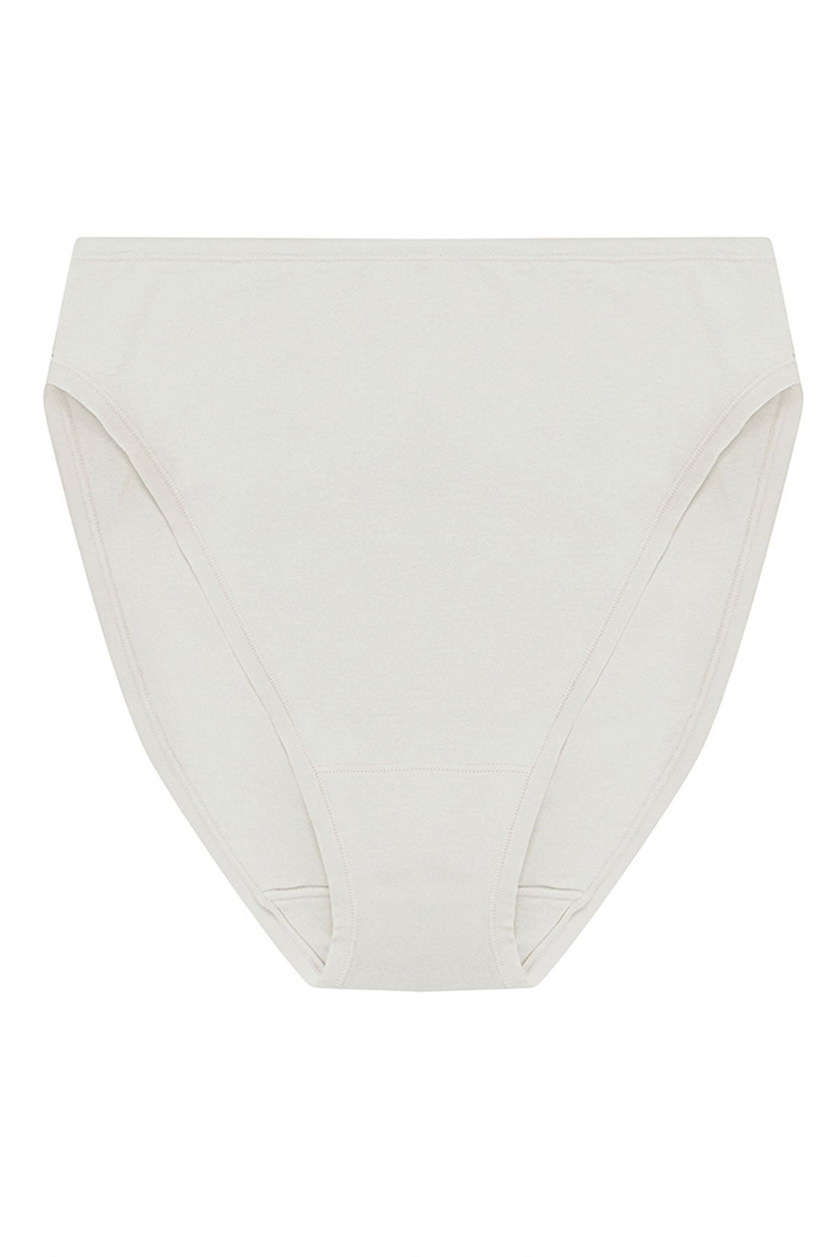 Bliss Bare Cotton High Cut Brief Linen