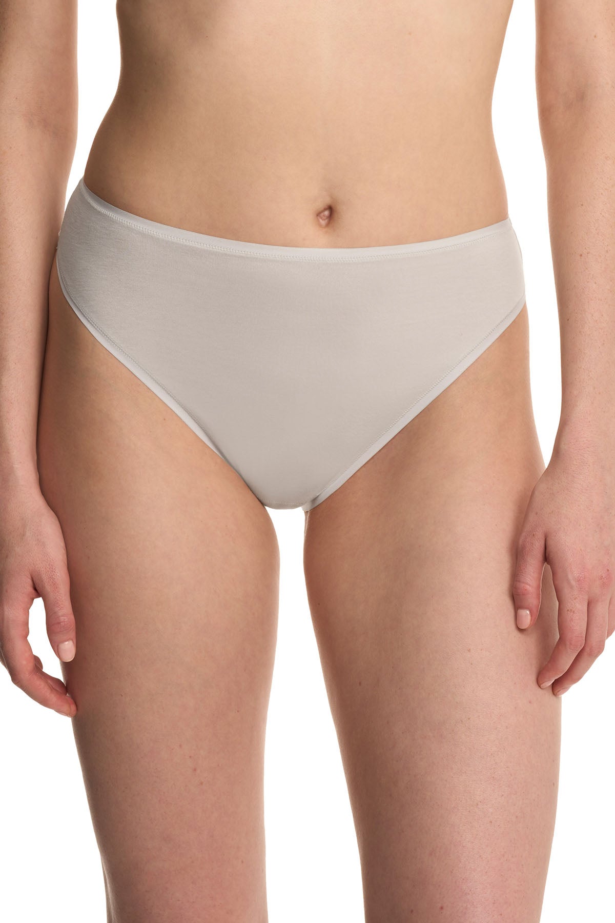 Bliss Bare Cotton High Cut Brief Linen