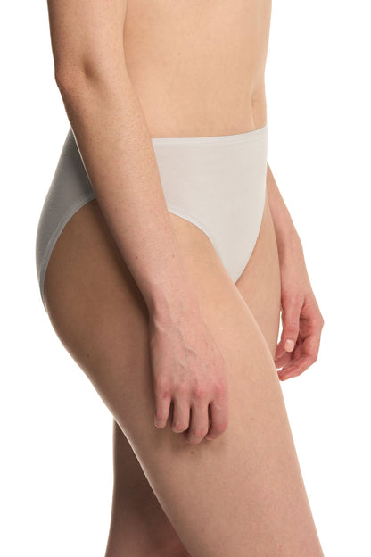 Bliss Bare Cotton High Cut Brief Linen